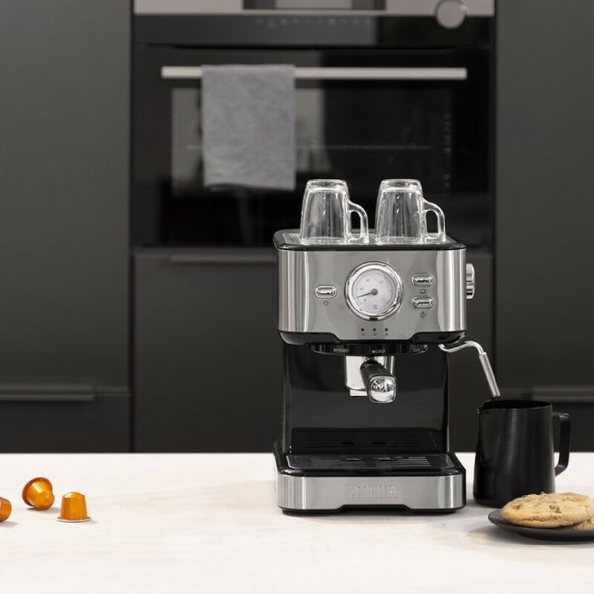 Princess 01.249412.01.001 Capsule coffee machine Stainless stee 01.249412.01.001