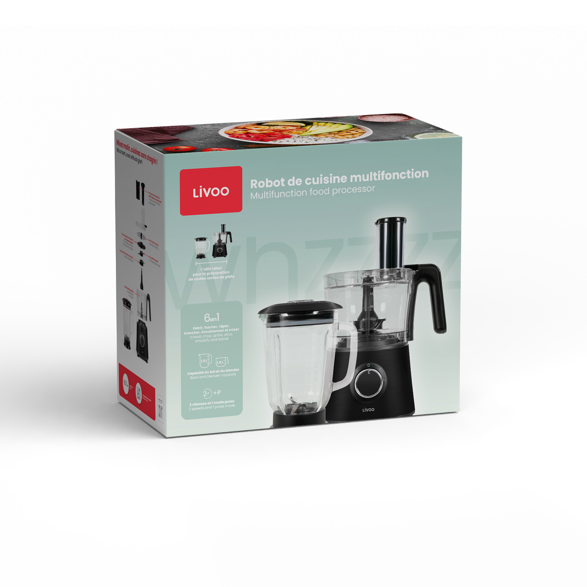 Virtuvinis kombainas Livoo DOP250N