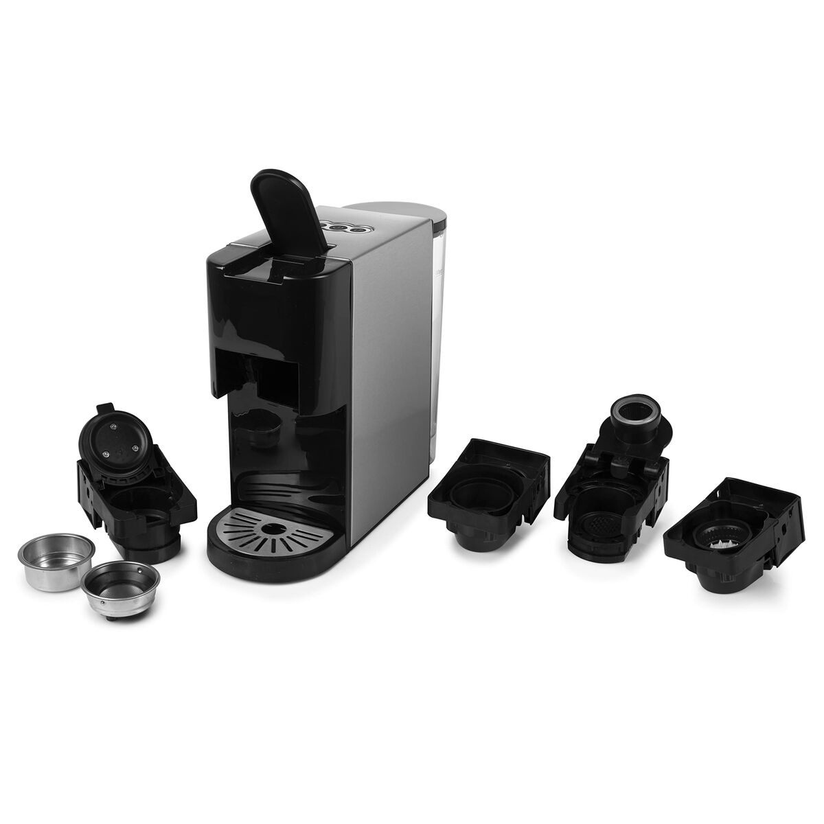 Princess 249451 Capsule coffee machine Silver, Black ESE pod co 01.249451.01.001