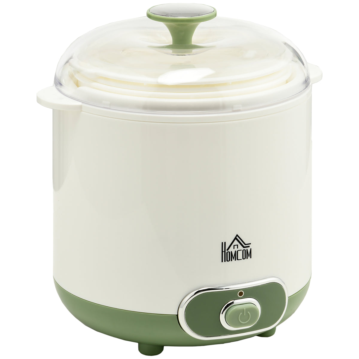Yaourtière électrique avec 2 récipients de 1,5L filtre pour yaourt grec et 2 couvercles, puissance 20W blanc