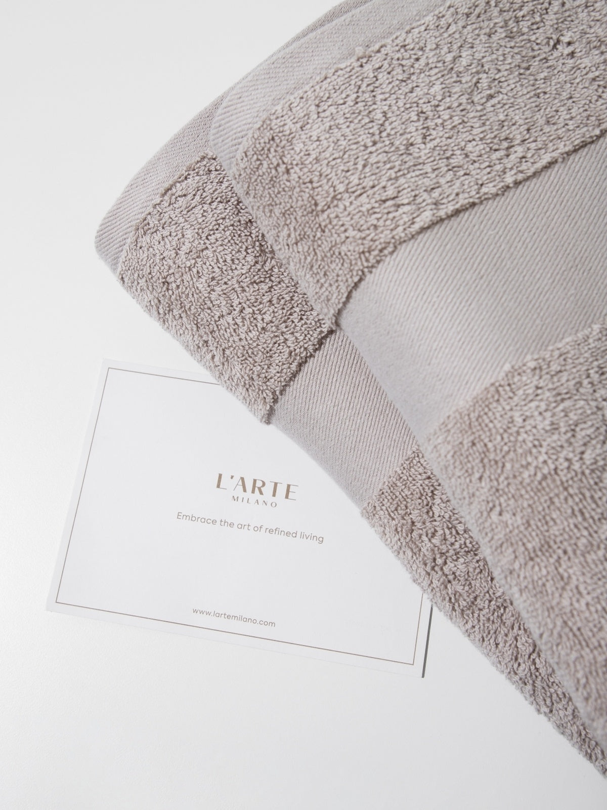 Cotton towel set – (2 pcs, 70x140 cm)-0