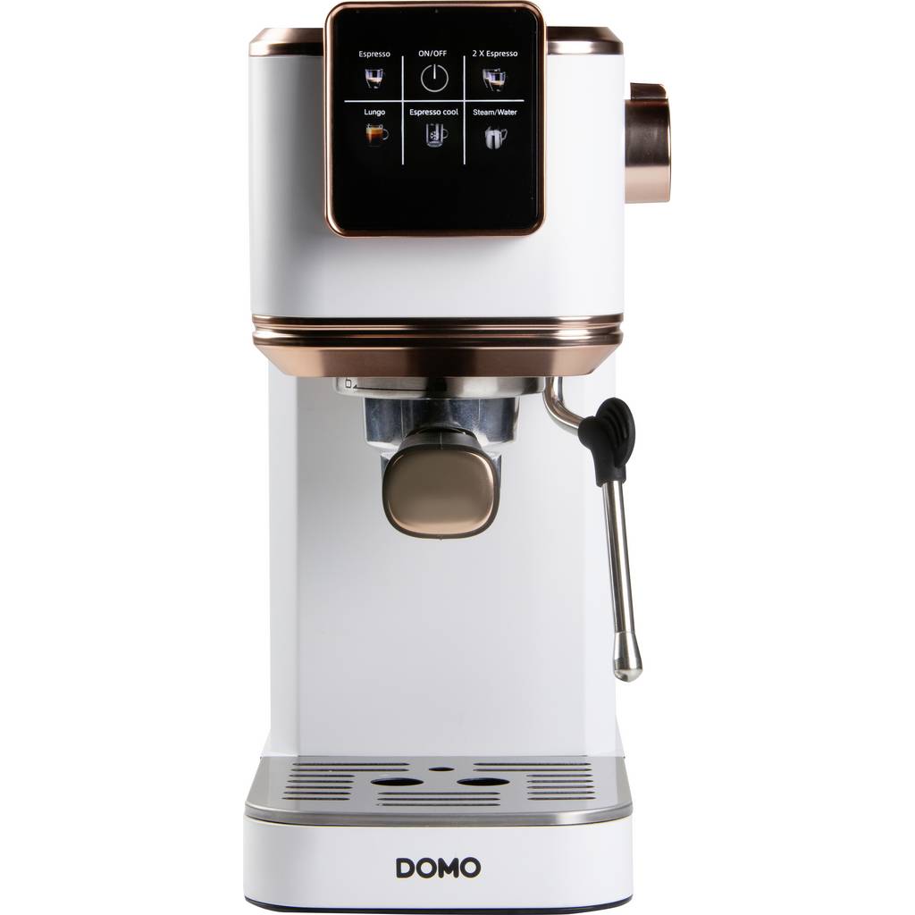 DOMO ESPRESSOMASCHINE 20Bar Espresso machine White DO746K