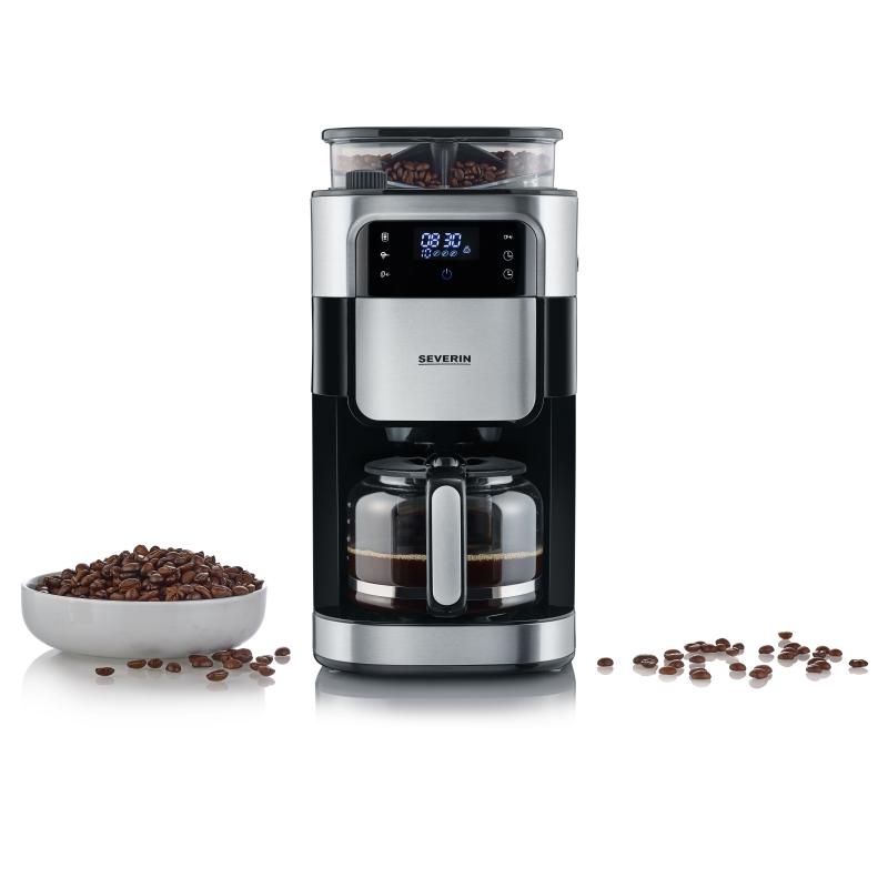 Severin Coffeemachine 1,25l black silber KA 4813 (4813000)