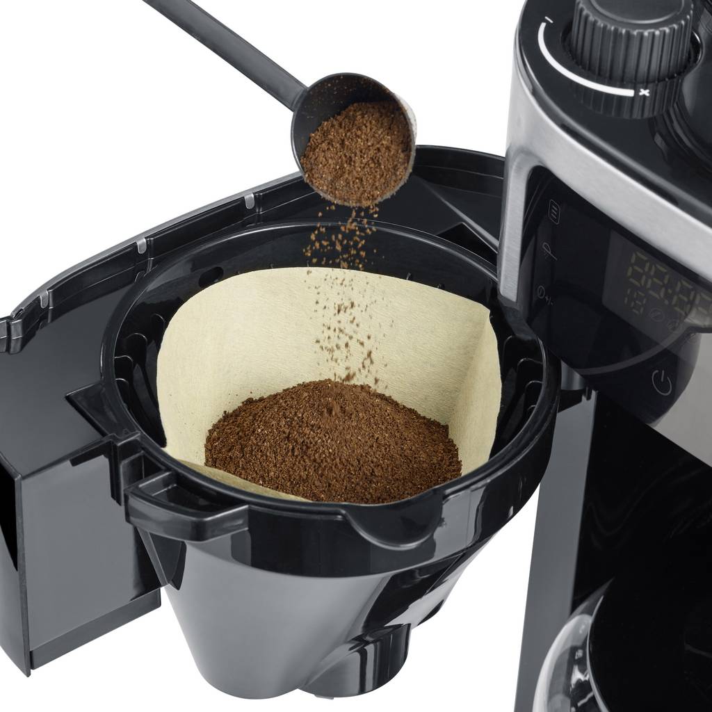 Severin Coffeemachine 1,25l black silber KA 4813 (4813000)