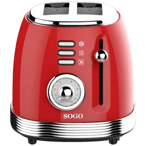 SOGO Human Technology Toaster Indicator light, Toasting function Red TOS-SS-5460