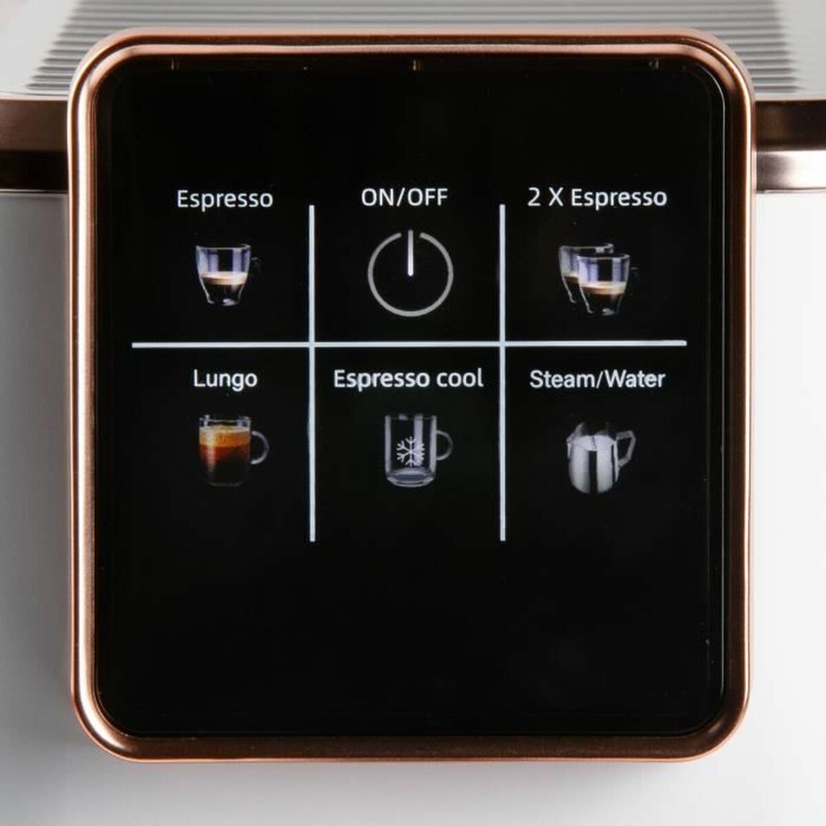 DOMO ESPRESSOMASCHINE 20Bar Espresso machine White DO746K