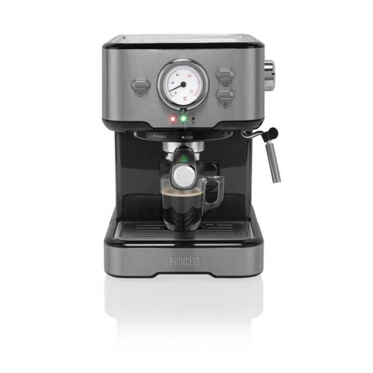 Princess 01.249412.01.001 Capsule coffee machine Stainless stee 01.249412.01.001