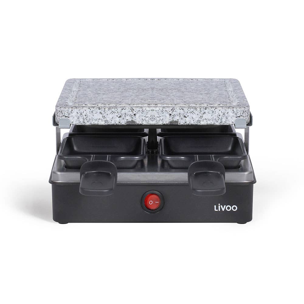 Livoo DOC242 electric raclette grill for 4 people