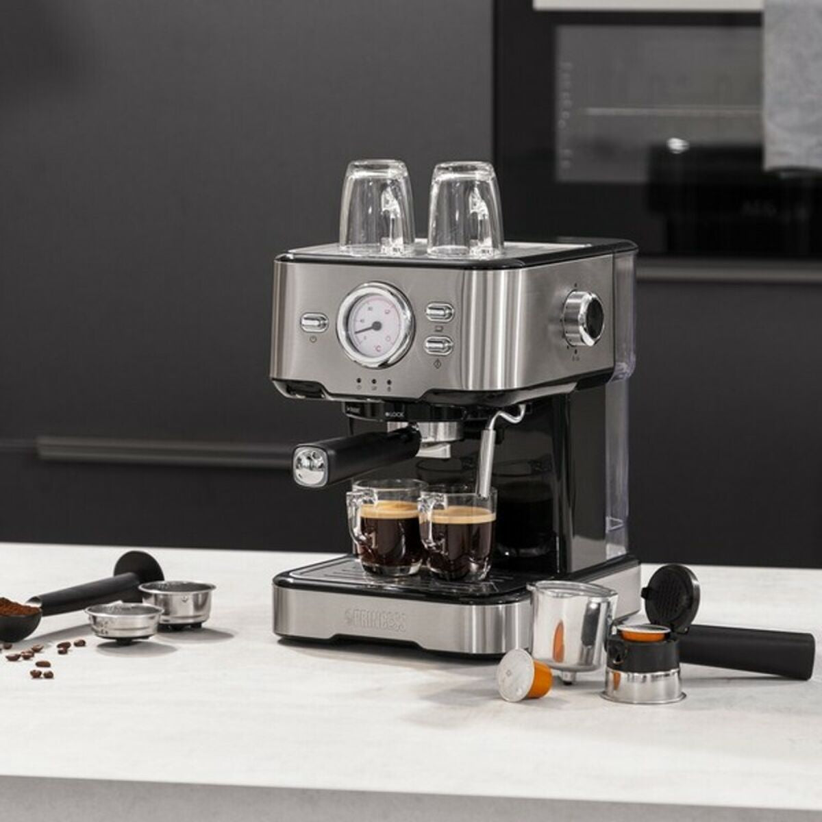 Princess 01.249412.01.001 Capsule coffee machine Stainless stee 01.249412.01.001