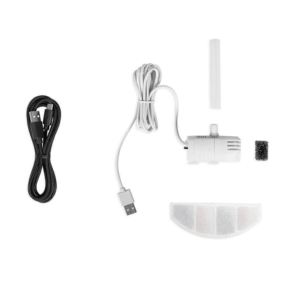 Automatinis maisto dozatorius ir vandens fontanas Livoo PET107