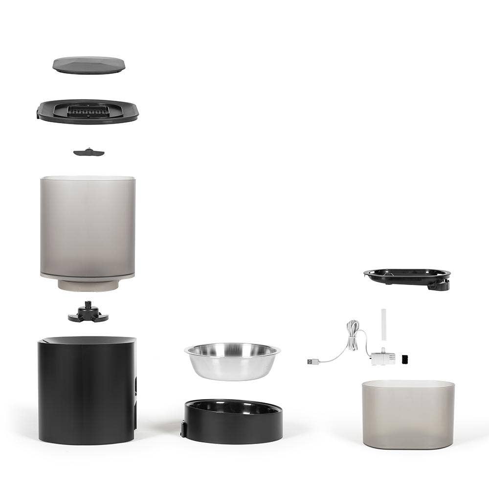Automatinis maisto dozatorius ir vandens fontanas Livoo PET107