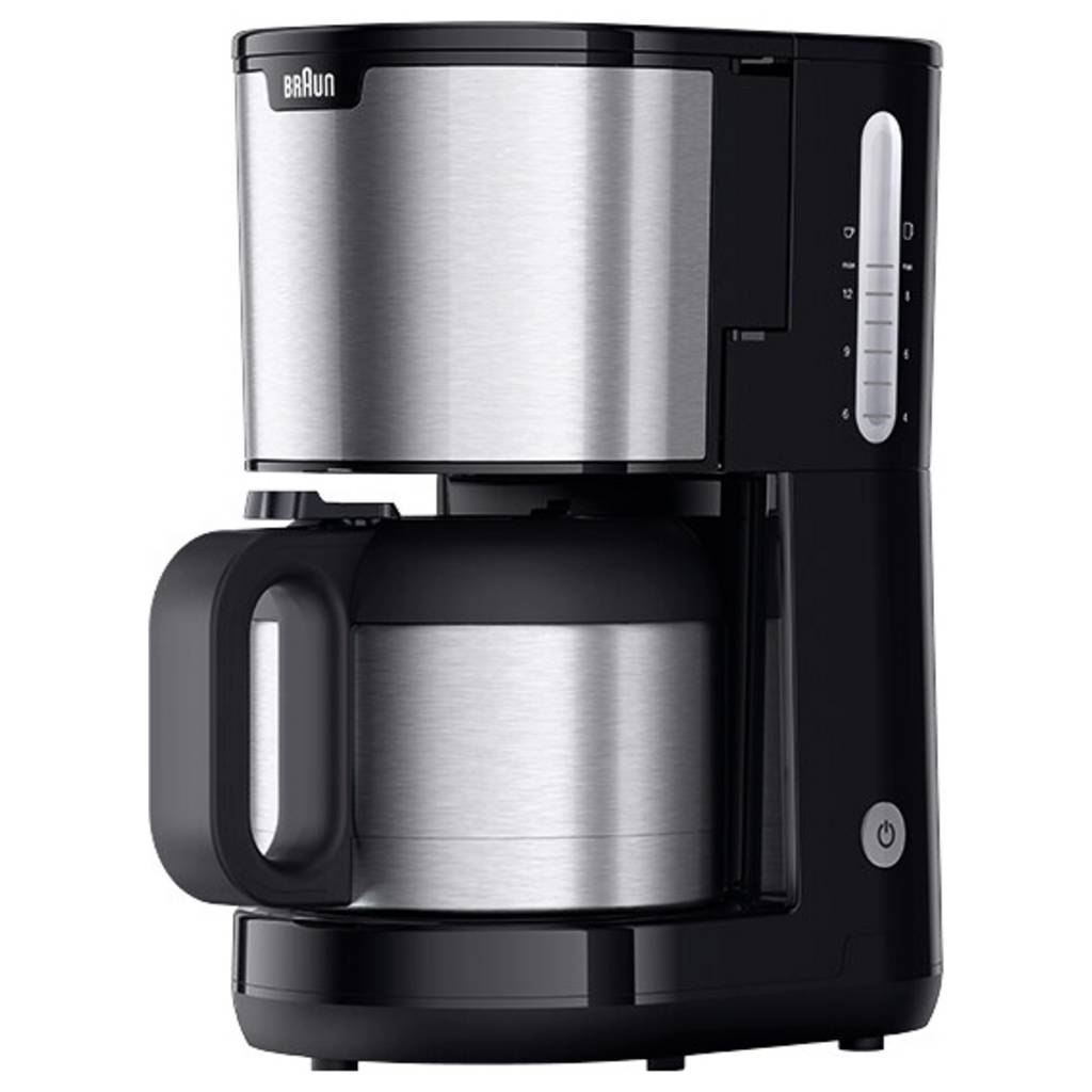 Braun KF 1505 BK Coffee maker Stainless steel, Black Cup volume=9 0X13211069