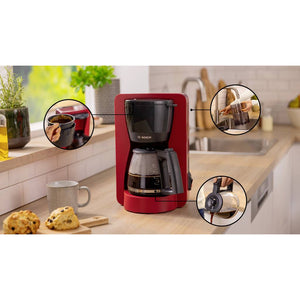 Bosch MyMoment Coffee maker Red TKA2M114