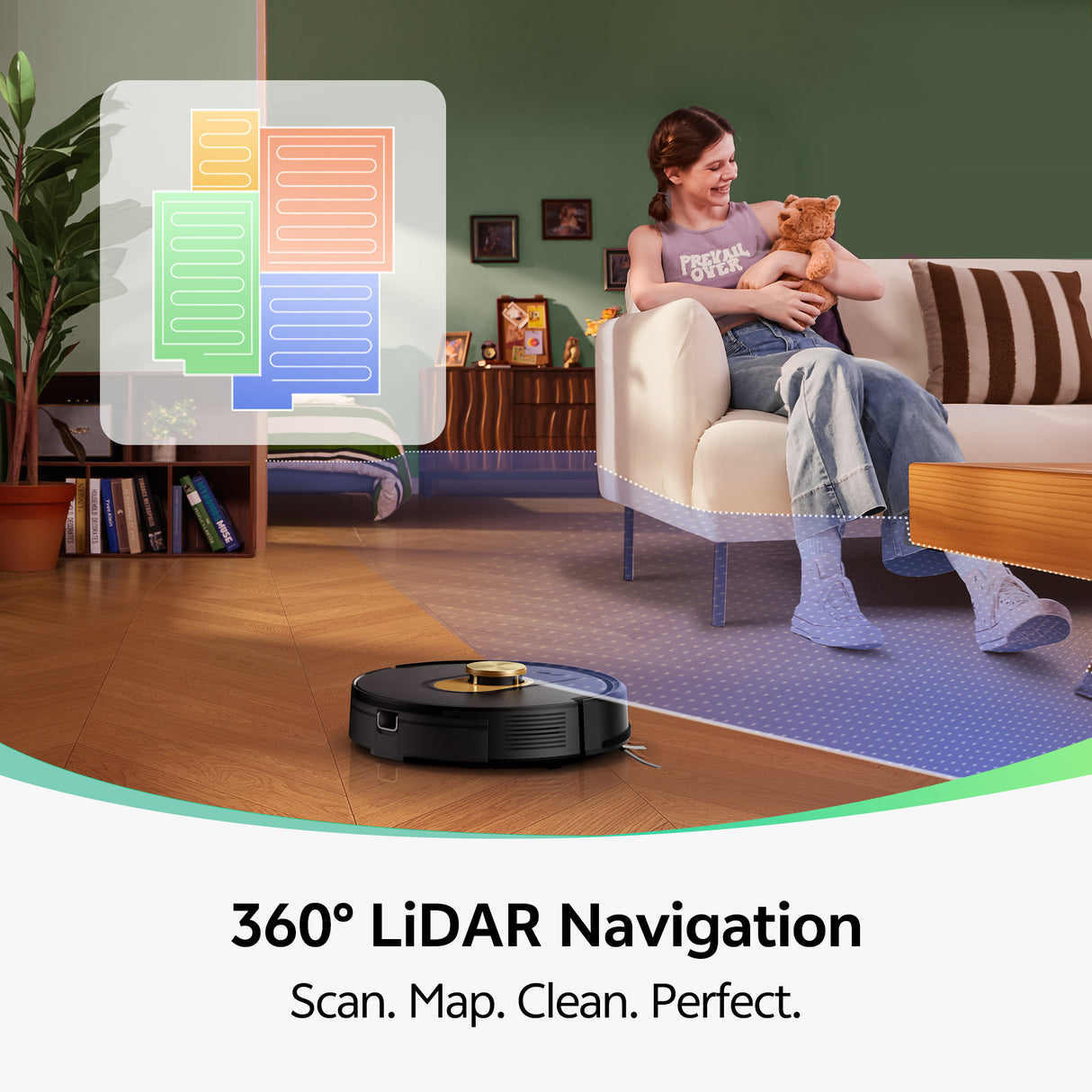 Robotas dulkių siurblys Vactidy & Vexilar Cleanova W9