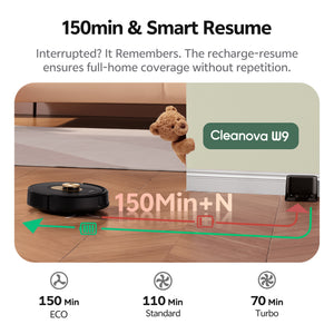 Robotas dulkių siurblys Vactidy & Vexilar Cleanova W9