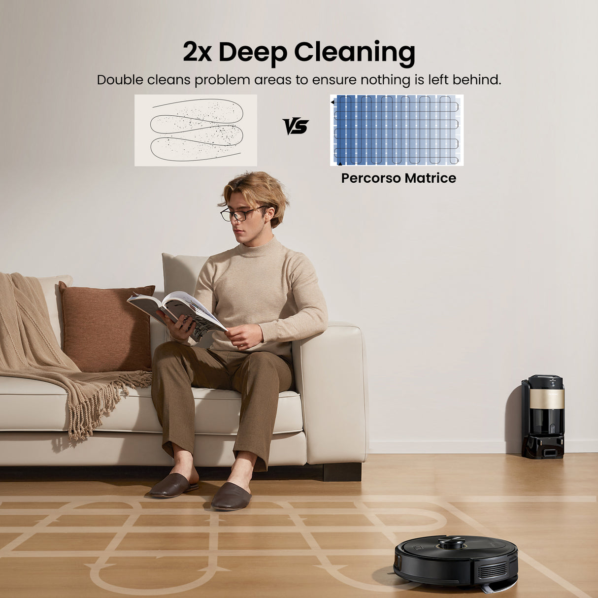 Robotas dulkių siurblys Proscenic Q20 Plus