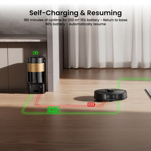 Robotas dulkių siurblys Proscenic Q20 Plus