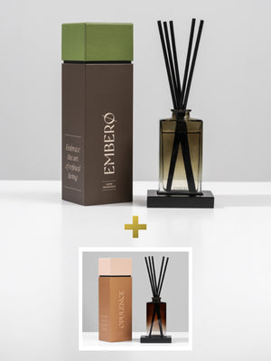 Home fragrance "EMBERO", 120 ml + gift home fragrance "OPULENCE", 120 ml-0