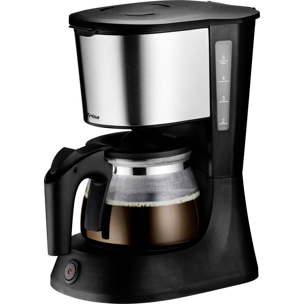 Trisa Perfect Coffee 6 Coffee maker Black Cup volume=6 Plate warmer 6021.4212