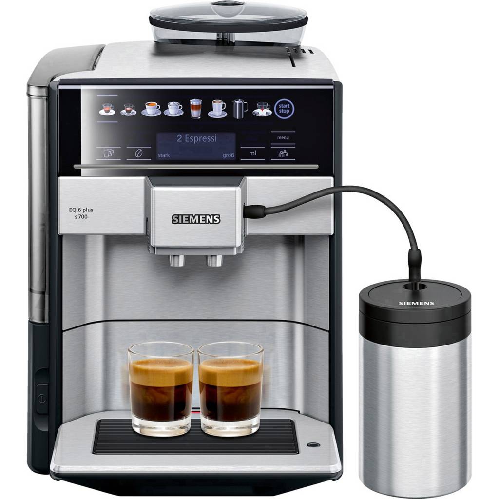 Siemens Hausgeräte EQ 6 plus S700 TE657M03DE Fully automated coffee m TE657M03DE