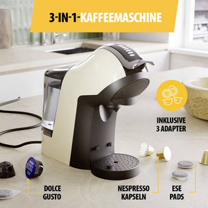 Tristar CM-2301 Capsule coffee machine White, Black CM-2301