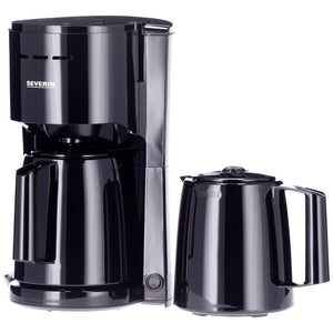 Severin KA 9307 Coffee maker Black Cup volume=8 Thermal jug KA 9307