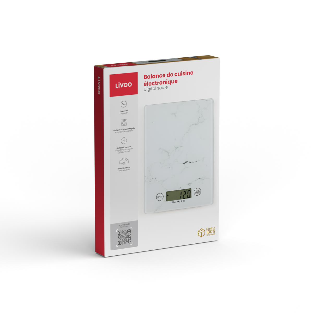 Livoo DOM451M digital kitchen scale