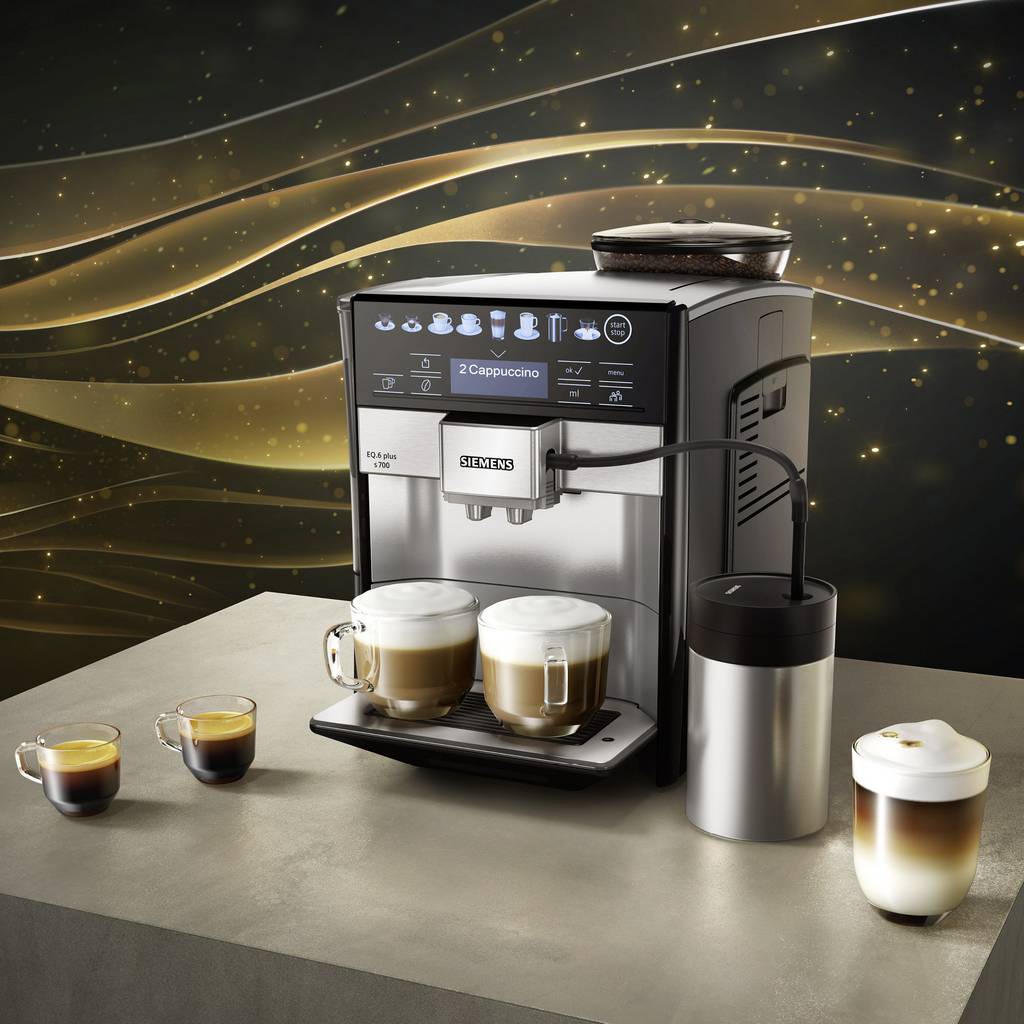 Siemens Hausgeräte EQ 6 plus S700 TE657M03DE Fully automated coffee m TE657M03DE