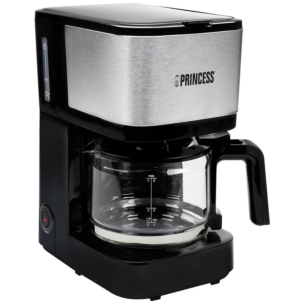 Princess 246030 Coffee maker Black, Silver Cup volume=8 01.246030.01.001